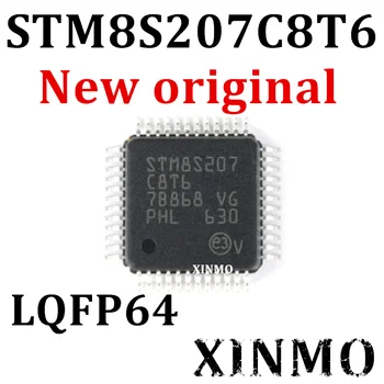1-10vnt/Daug STM8S207C8T6 LQFP-48 STM8S207C8 MCU Naujas Originalus Chip IC