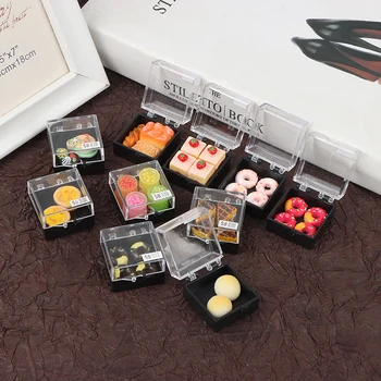 1:12 Miniatiūriniai Lėlių Desertas Pyragas Modelis Maisto Scena Modelis Dekoro Priedai
