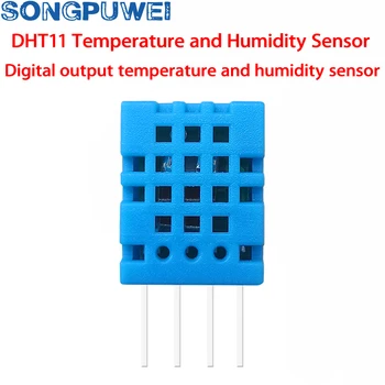 1PCS DHT11 jutiklis Skaitmeninis išėjimas Temperatūros ir Drėgmės Jutiklis, aukštos kokybės DHT-11