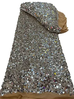 Europos sunkiosios pearl šifravimo iliuzija zawalcowany tinklelio nėriniai, high-end etape kilimo ir tūpimo tako mados vakarą suknelė, 5 metrų