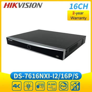 Hikvision DS-7616NXI-I2/16P/S 4K AcuSense NVR 16-ch su 16 POE Prievadų H. 265+