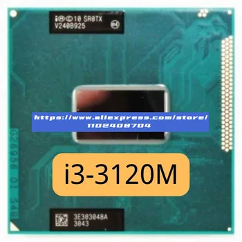 Intel Core I3 3120M laptop CPU Core i3-3120M 3M 2.50 GHz SR0TX procesorius palaiko HM75 HM77