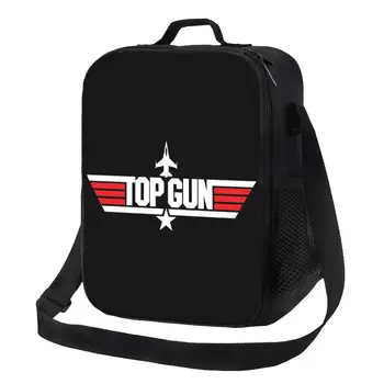 Maverick Filmų Top Gun Izoliuoti Pietūs Krepšiai Moterų Nešiojamų Aušintuvas Šiluminis Maisto Priešpiečių Dėžutė Dirbti Mokykloje Kelionės