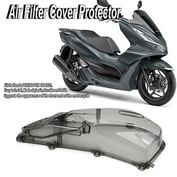 Motociklo modifikuotas oro filtro dangtelį, dekoratyvinis dangtelis skaidrus oro filtras raštas Honda PCX 160 2021