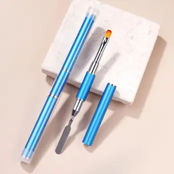 Nagų Dailės Teptukas, Nagų Dailės Pen Dual-naudoti Nail Art Pen Teptukas klijams Taikymo Nagų Terapija, Nagų Dailė