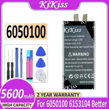 Originalus KiKiss Baterija 5600mAh Už 6050100 6153104 Geriau nei 6252103 Keitimas PSP UMD Mobiliojo Telefono Bateria