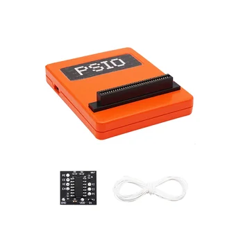 PSIO Optinių Diskų Emuliatorius Rinkinys (Klonas Versija) PS1 Riebalų Retro Žaidimų Konsolės Žaidimų Priedai Oranžinė