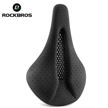 Rockbros didmeninė Sėdynės 3D Spausdinimo Lenktynių Balnelis MTB Dviračio Sėdynės Lengvas, Tuščiaviduris Stabili Kvėpuojantis Com lentelė Dviračių Sėdynės LF0184