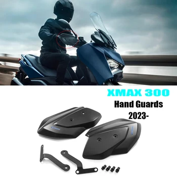 XMAX 300 Motociklo Handguards Vertus Shield Raštas Vertus Guard apsaugos YAMAHA XMAX300 Xmax 300 2023-
